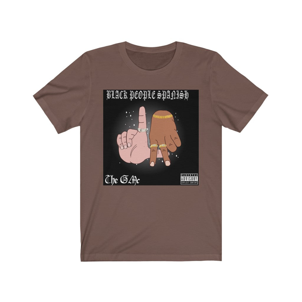 Black People Spanish Unisex Jersey Short Sleeve Tee