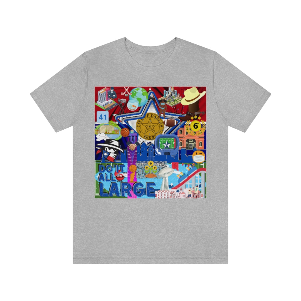 ND City Series DAL Unisex Jersey Short Sleeve Tee