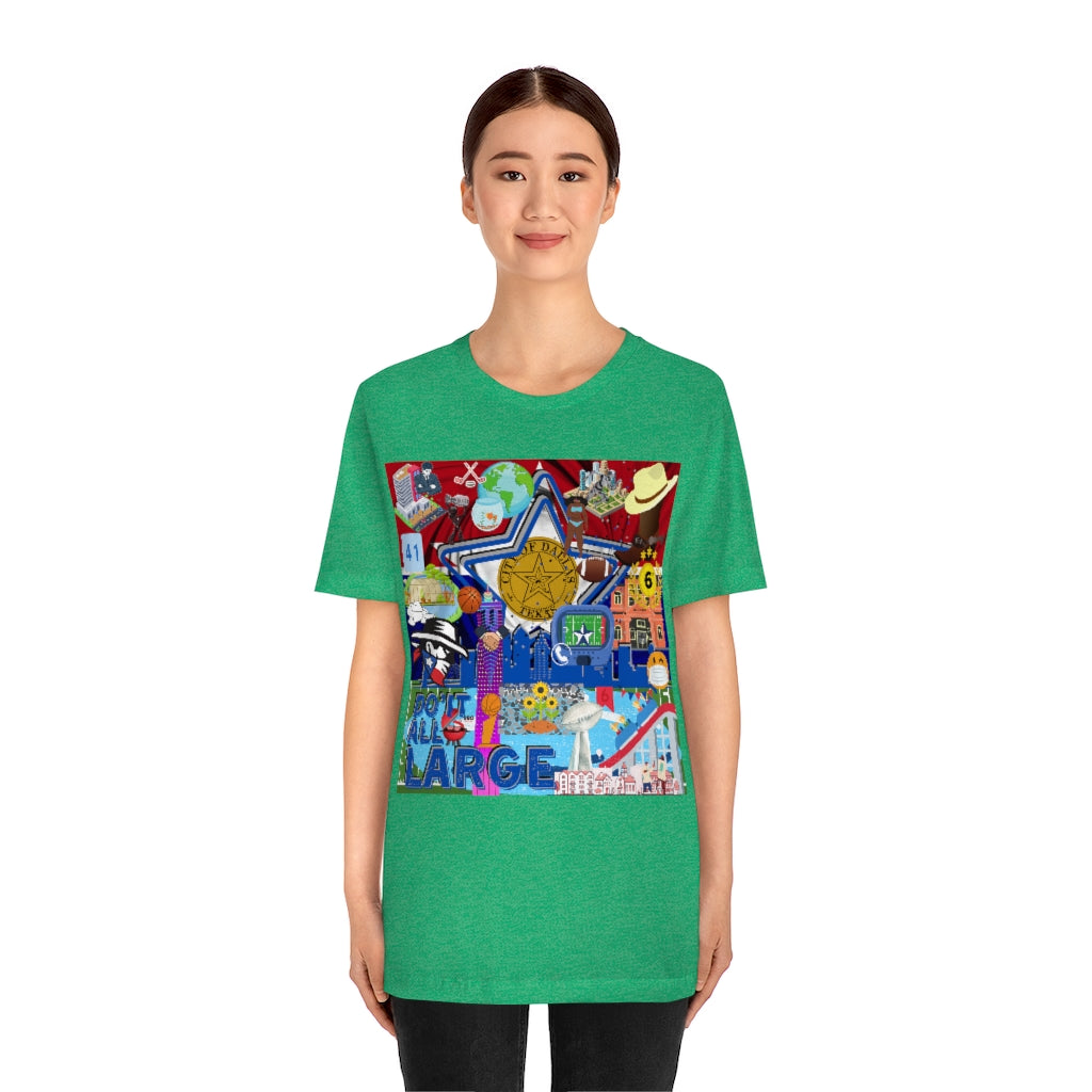 ND City Series DAL Unisex Jersey Short Sleeve Tee