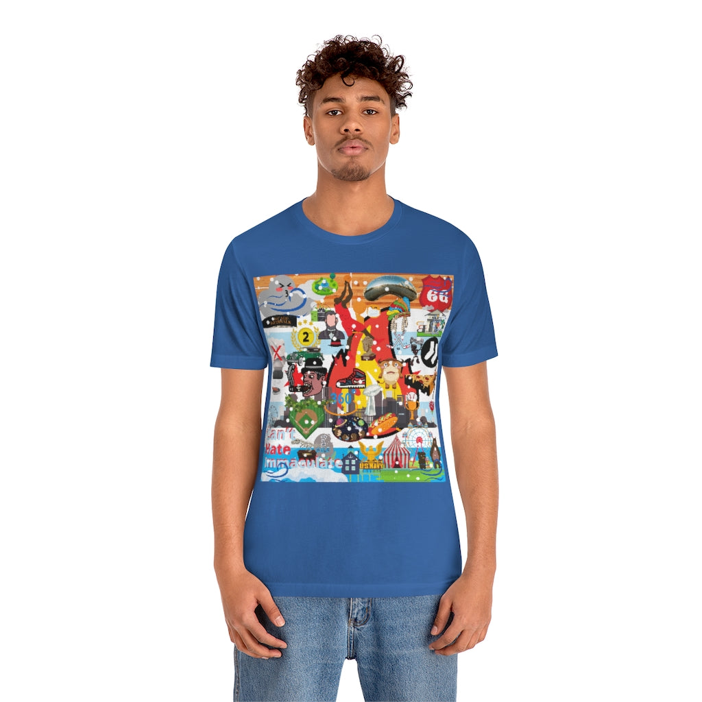 ND City CHI Series Unisex Jersey Short Sleeve Tee