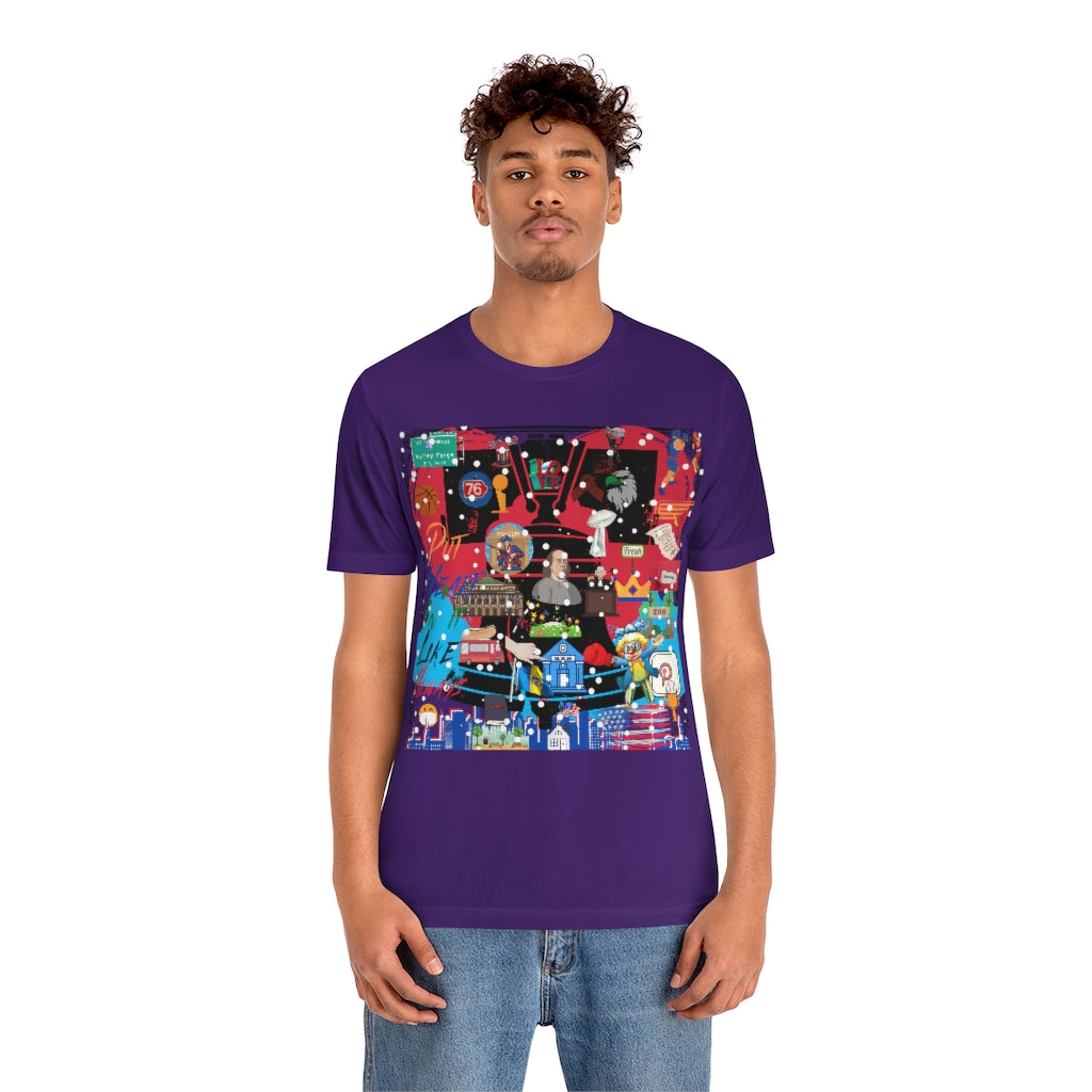 ND City Series PHILA Unisex Jersey Short Sleeve Tee