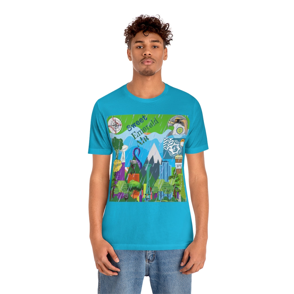 ND City Series SEA Unisex Jersey Short Sleeve Tee