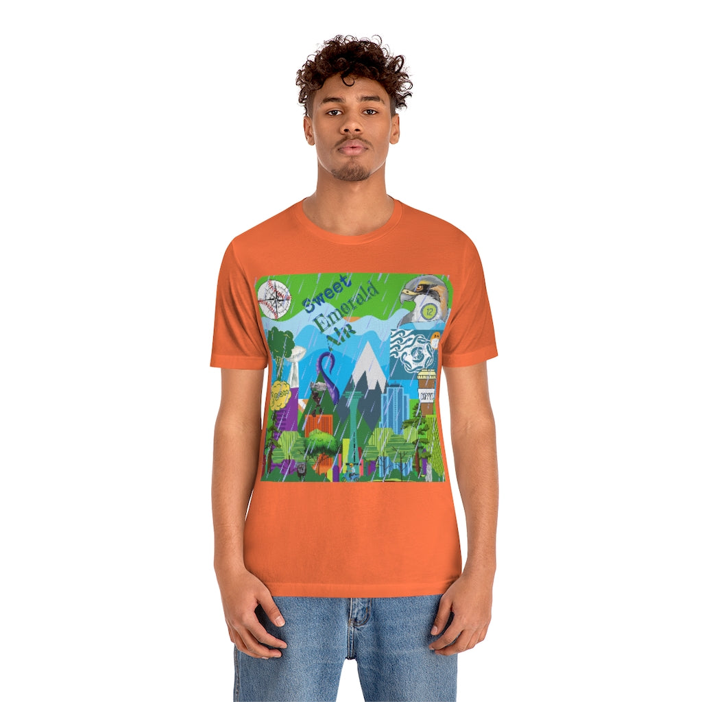 ND City Series SEA Unisex Jersey Short Sleeve Tee