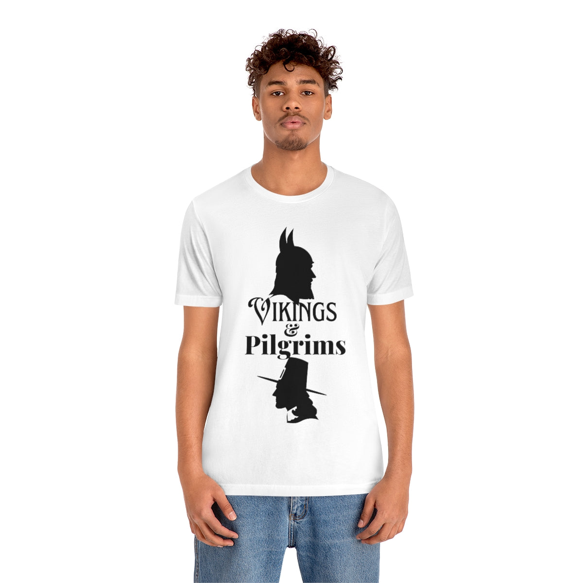 Vikings & Pilgrims Unisex Jersey Short Sleeve Tee