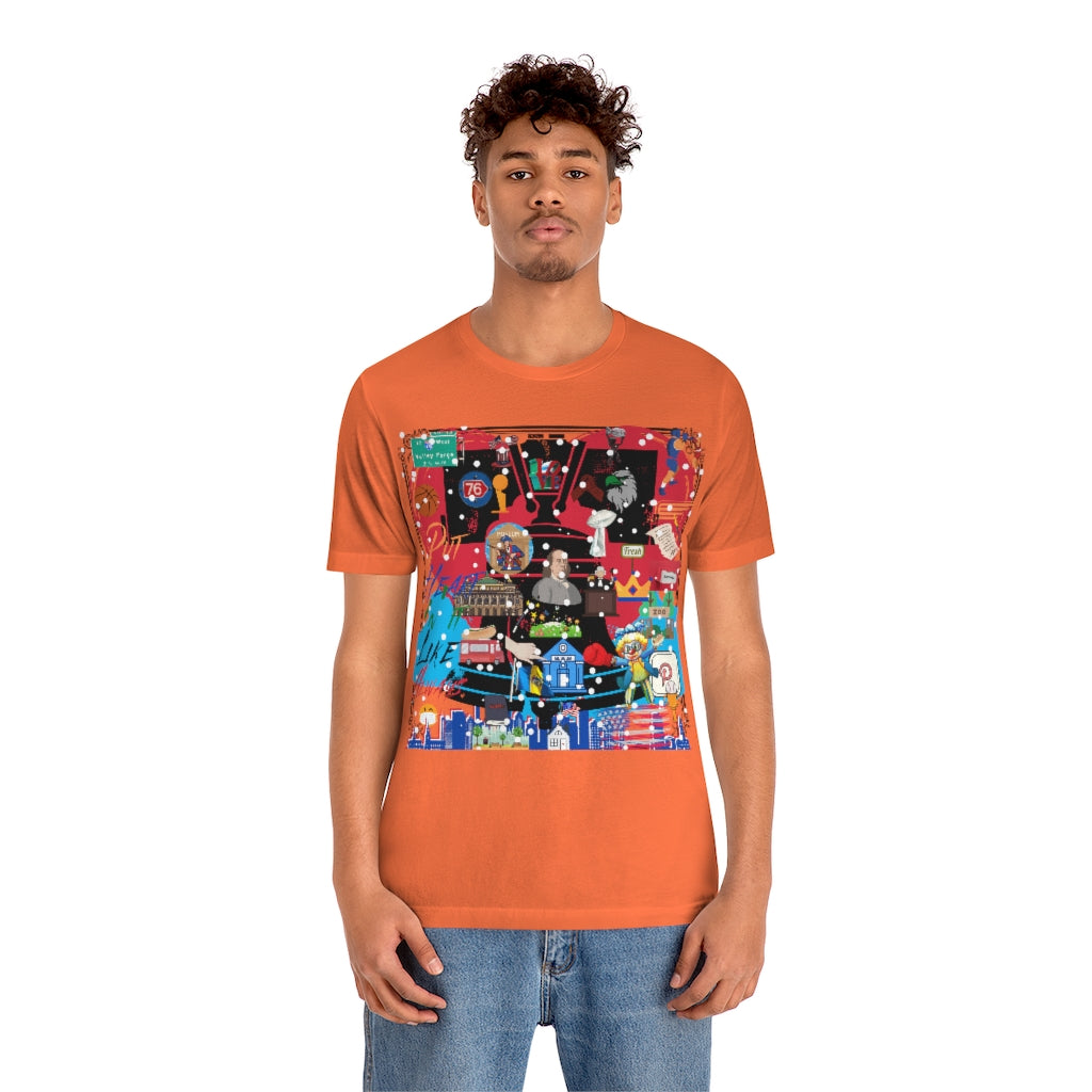 ND City Series PHILA Unisex Jersey Short Sleeve Tee