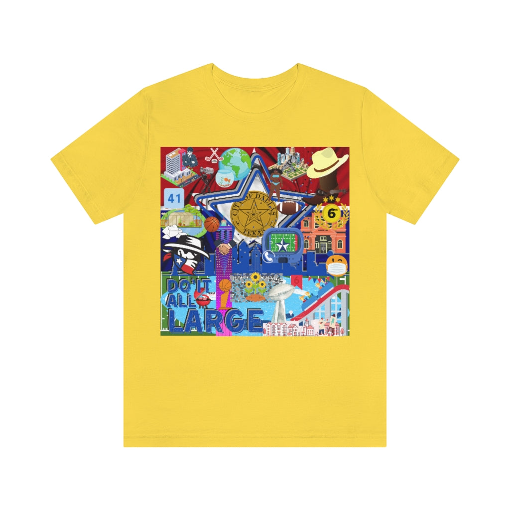 ND City Series DAL Unisex Jersey Short Sleeve Tee