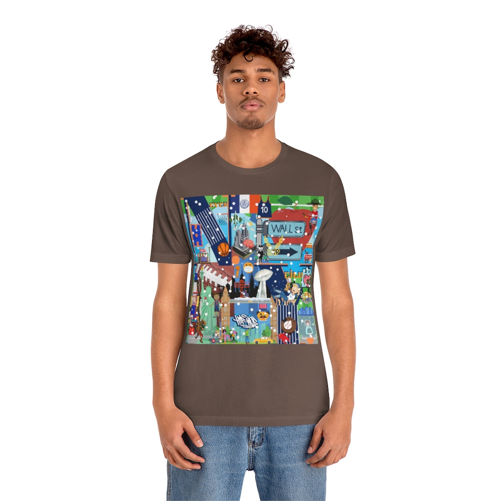 ND City Series N.Y. Unisex Jersey Short Sleeve Tee