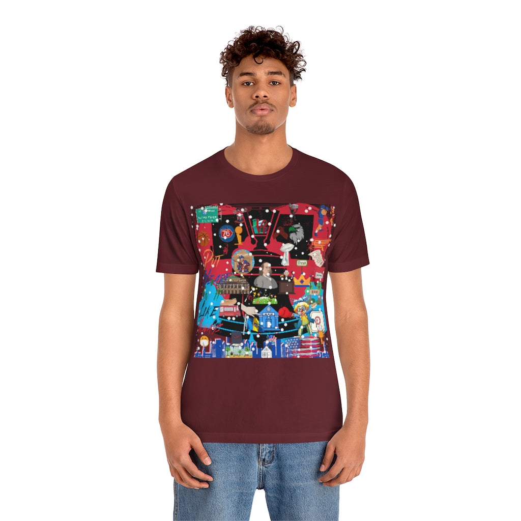 ND City Series PHILA Unisex Jersey Short Sleeve Tee