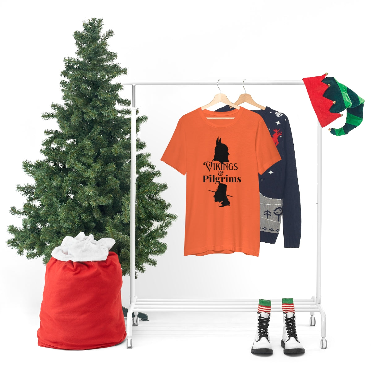 Vikings & Pilgrims Unisex Jersey Short Sleeve Tee