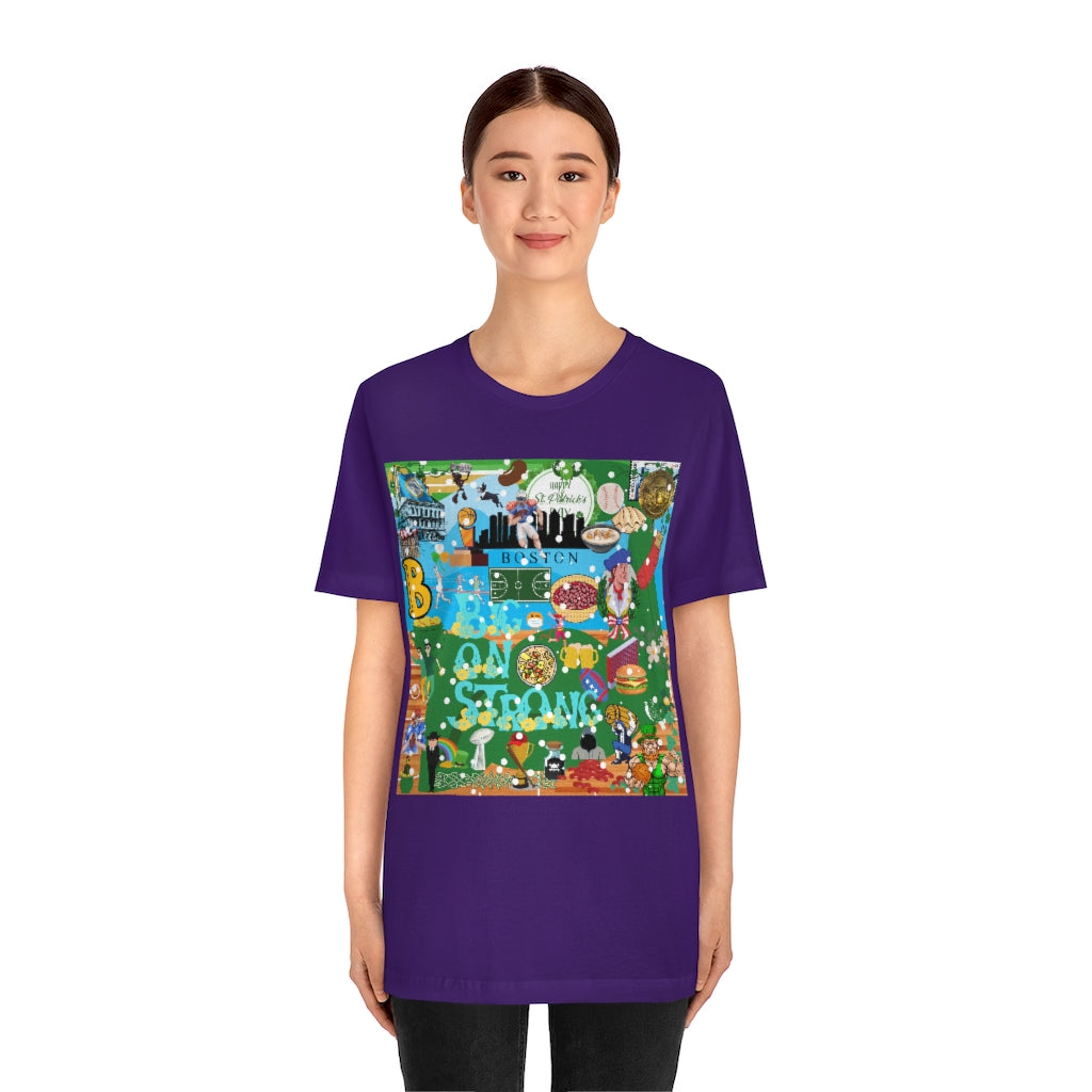 ND City Series BOS Unisex Jersey Short Sleeve Tee