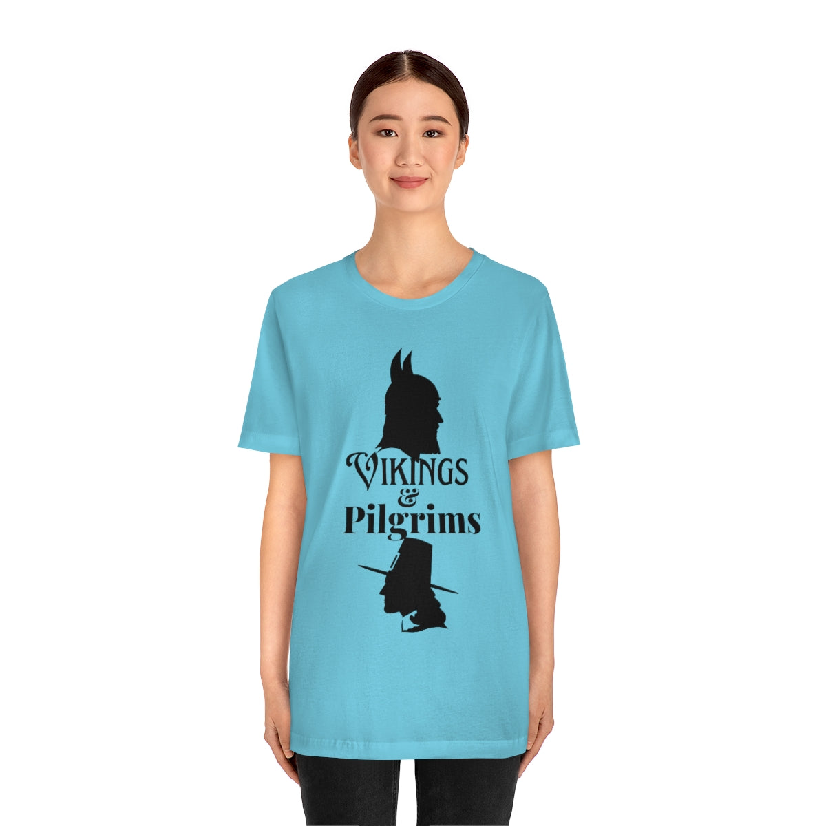 Vikings & Pilgrims Unisex Jersey Short Sleeve Tee
