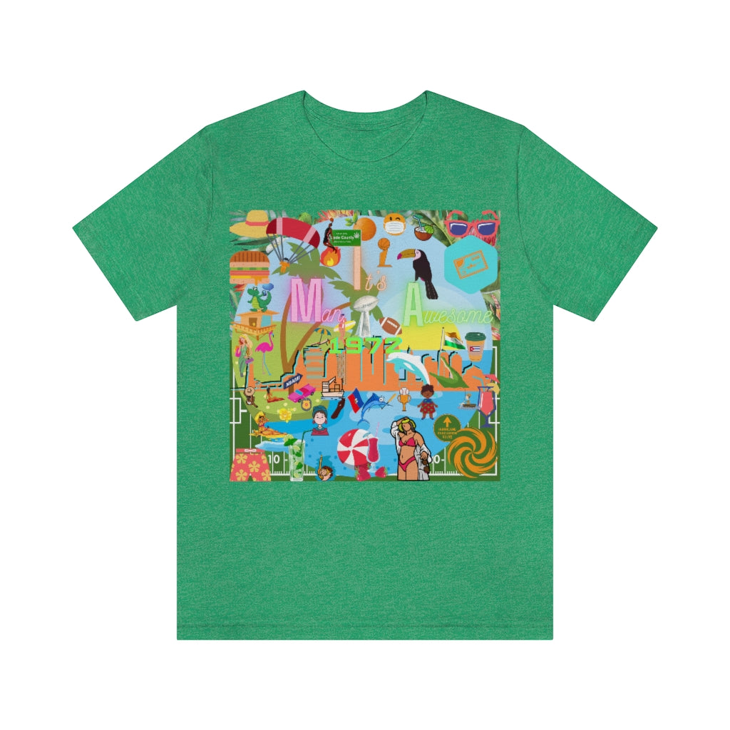 ND City Series MIA Unisex Jersey Short Sleeve Tee