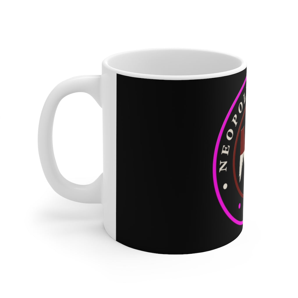 Neopolitan Drip Logo Ceramic Mug 11oz