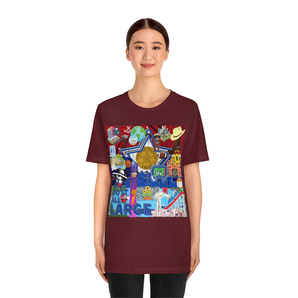 ND City Series DAL Unisex Jersey Short Sleeve Tee