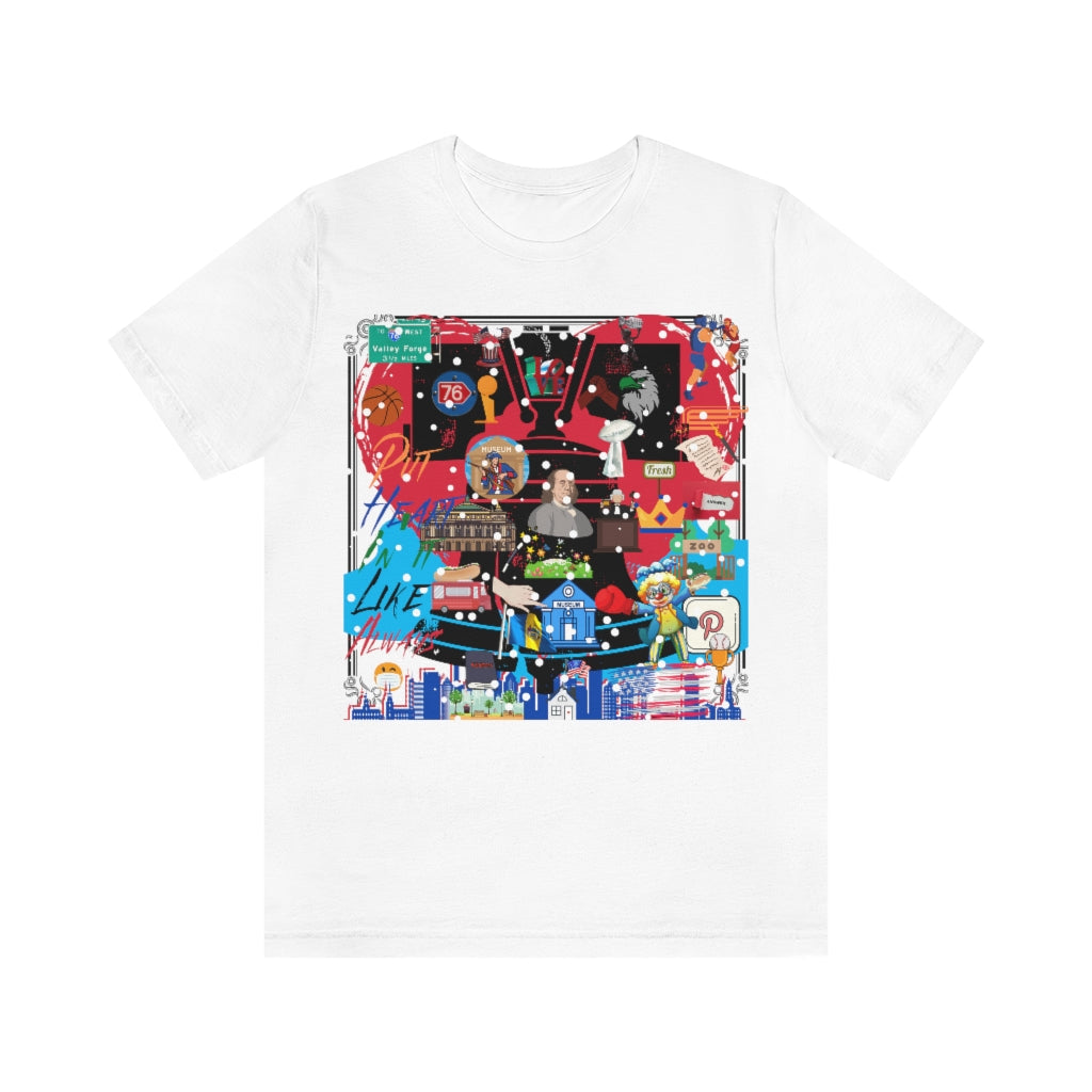 ND City Series PHILA Unisex Jersey Short Sleeve Tee