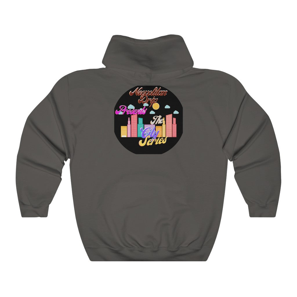 ND City Series L.A. Mural/Collage Unisex Heavy Blend™ Hooded Sweatshirt