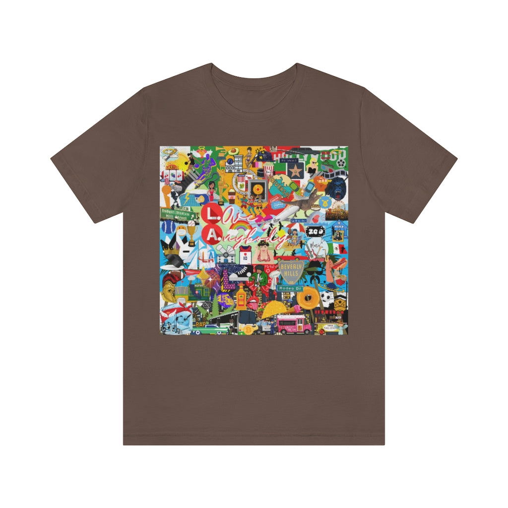 ND City Series L.A. Unisex Jersey Short Sleeve Tee