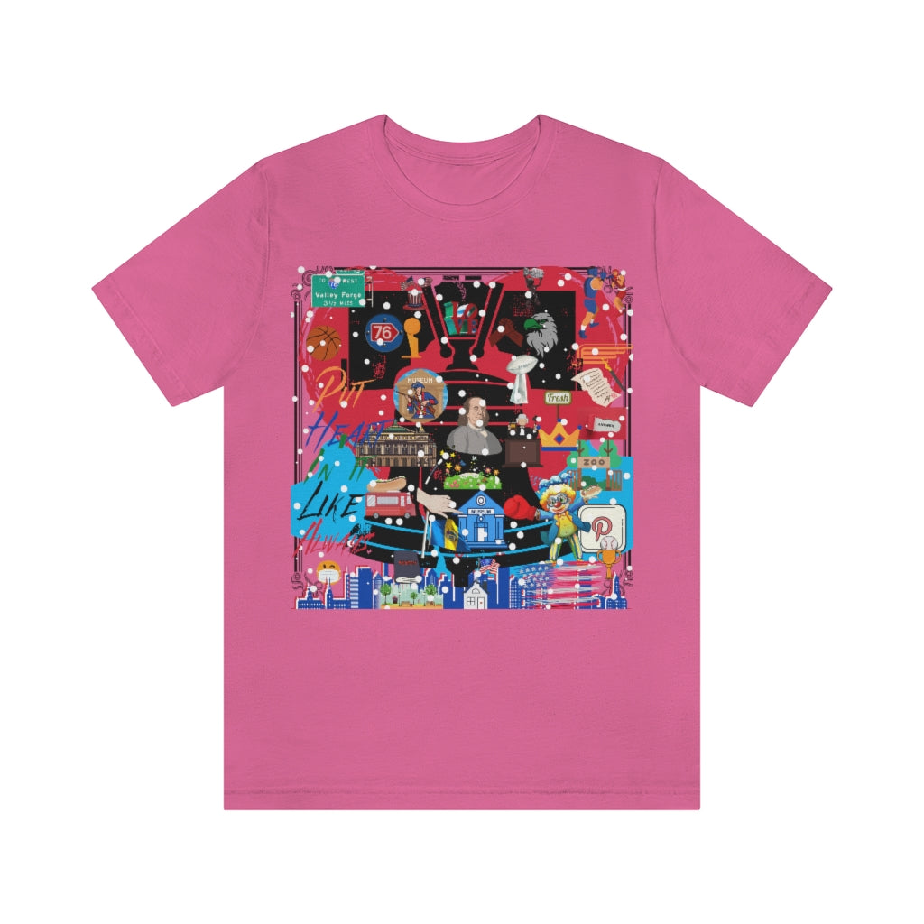 ND City Series PHILA Unisex Jersey Short Sleeve Tee