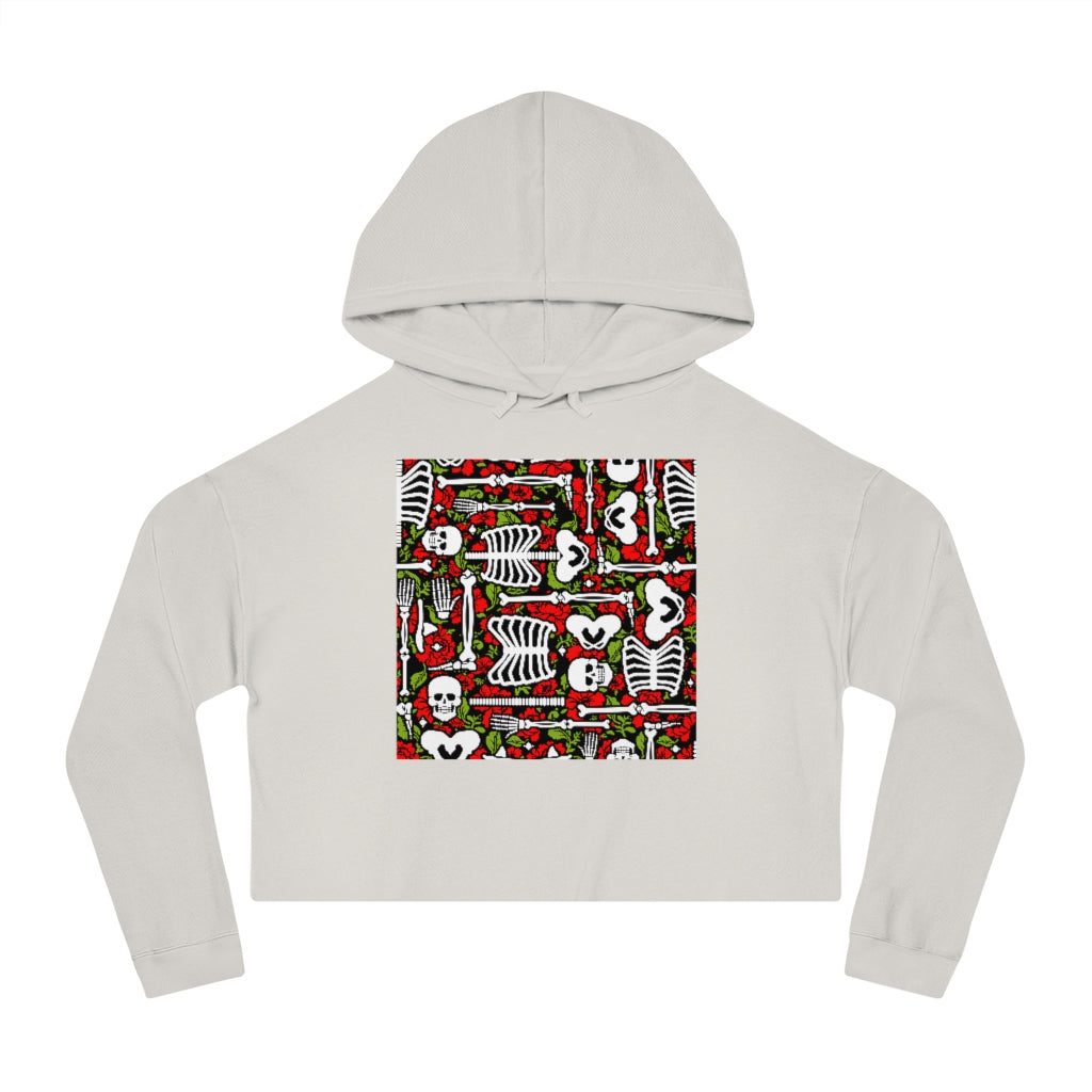 Death Lovely Women’s Cropped Hooded Sweatshirt