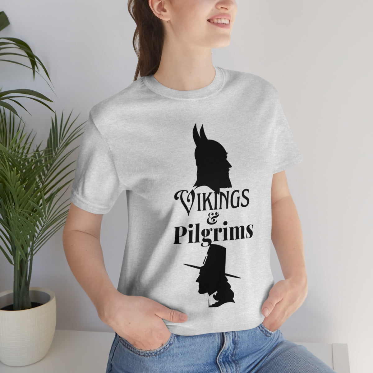 Vikings & Pilgrims Unisex Jersey Short Sleeve Tee