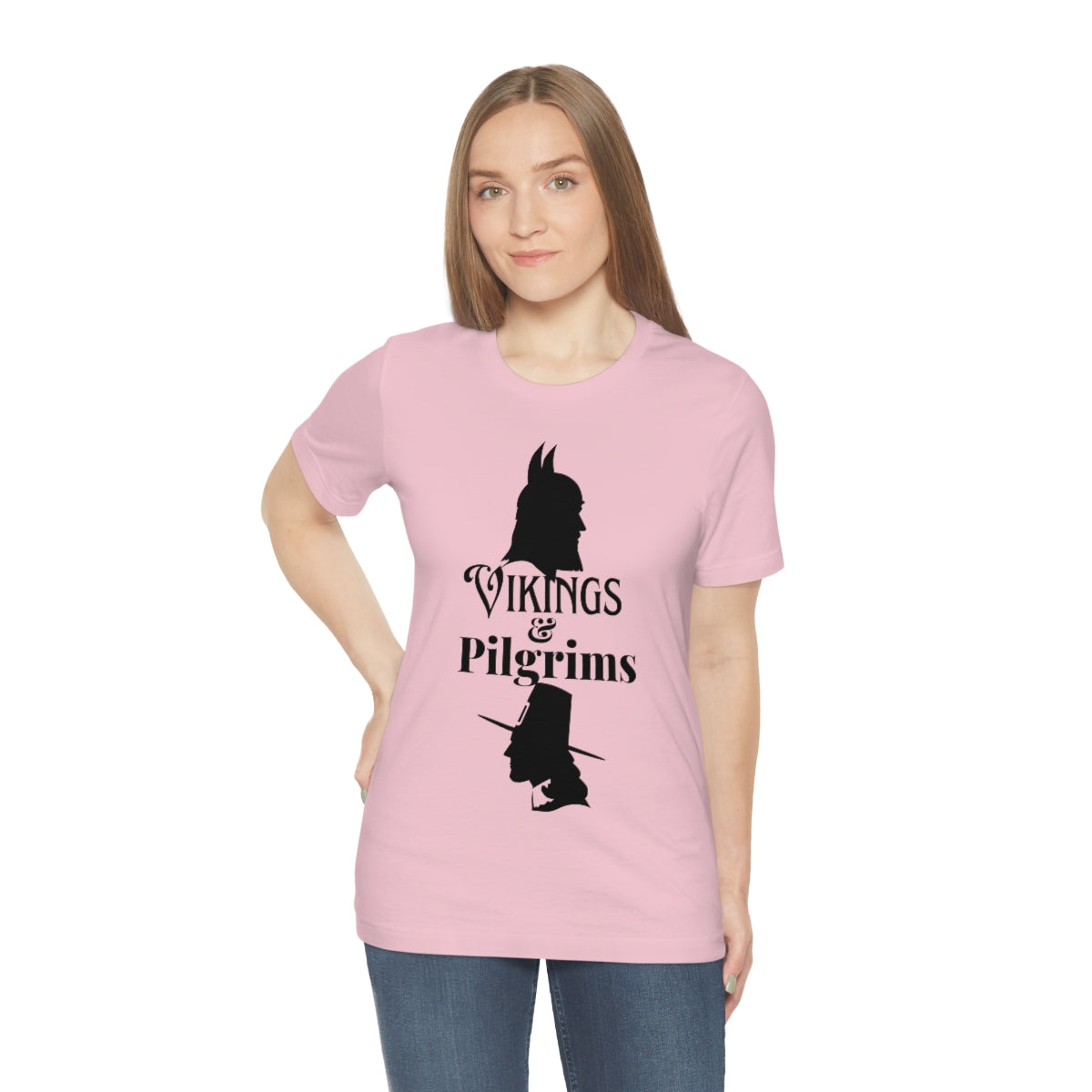 Vikings & Pilgrims Unisex Jersey Short Sleeve Tee