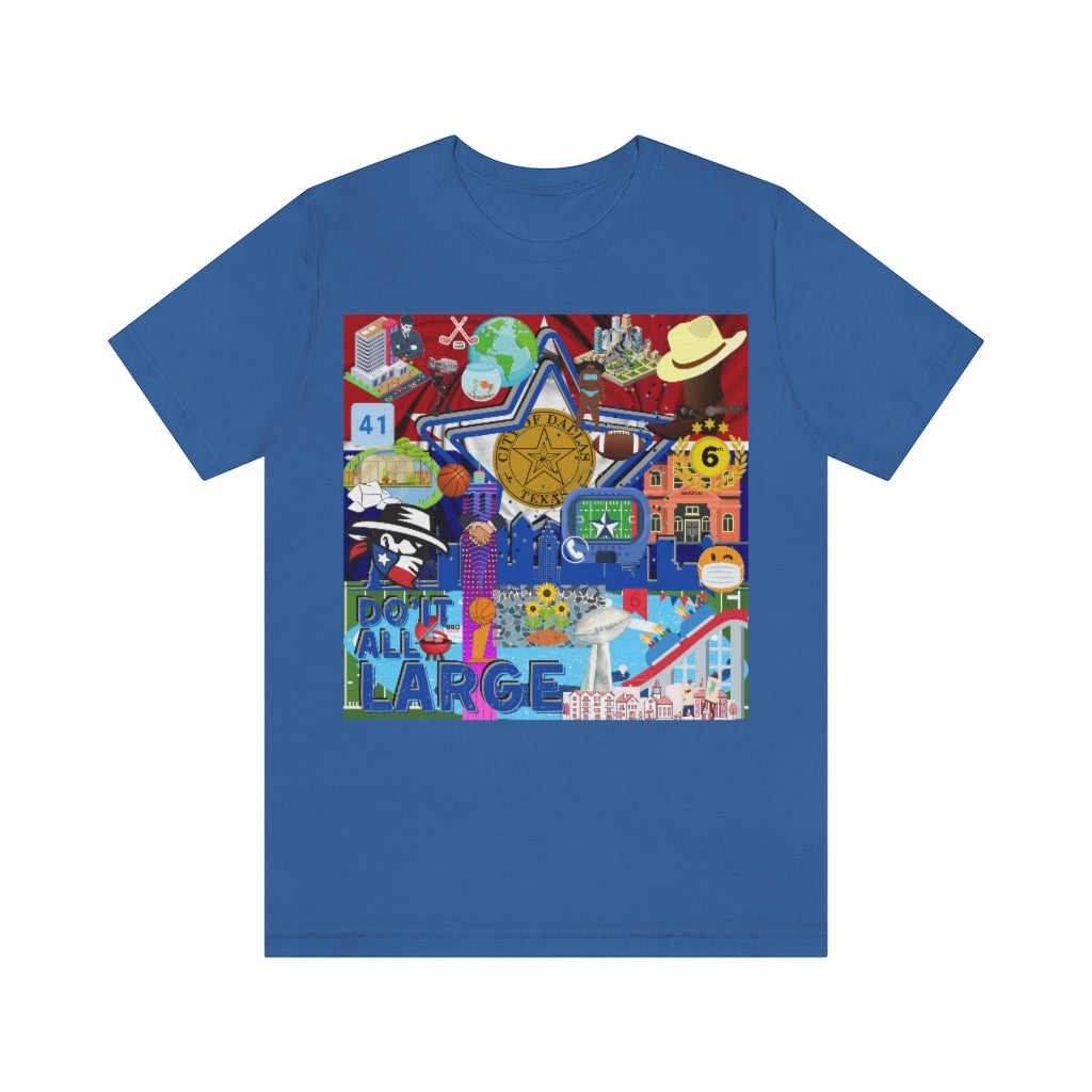 ND City Series DAL Unisex Jersey Short Sleeve Tee