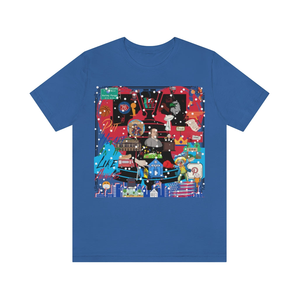 ND City Series PHILA Unisex Jersey Short Sleeve Tee