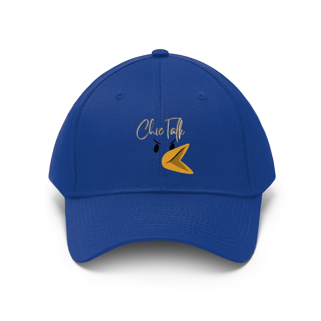 Chic Talk Unisex Twill Hat