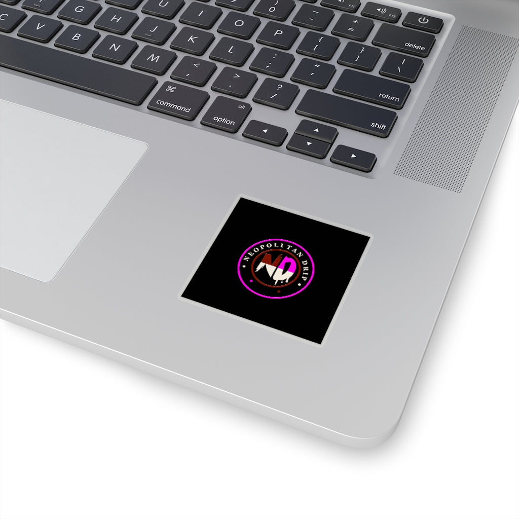 Neopolitan Drip Kiss-Cut Stickers