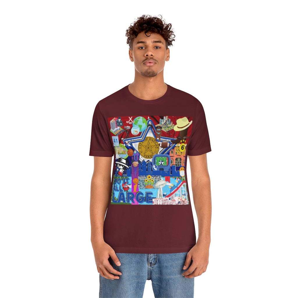 ND City Series DAL Unisex Jersey Short Sleeve Tee