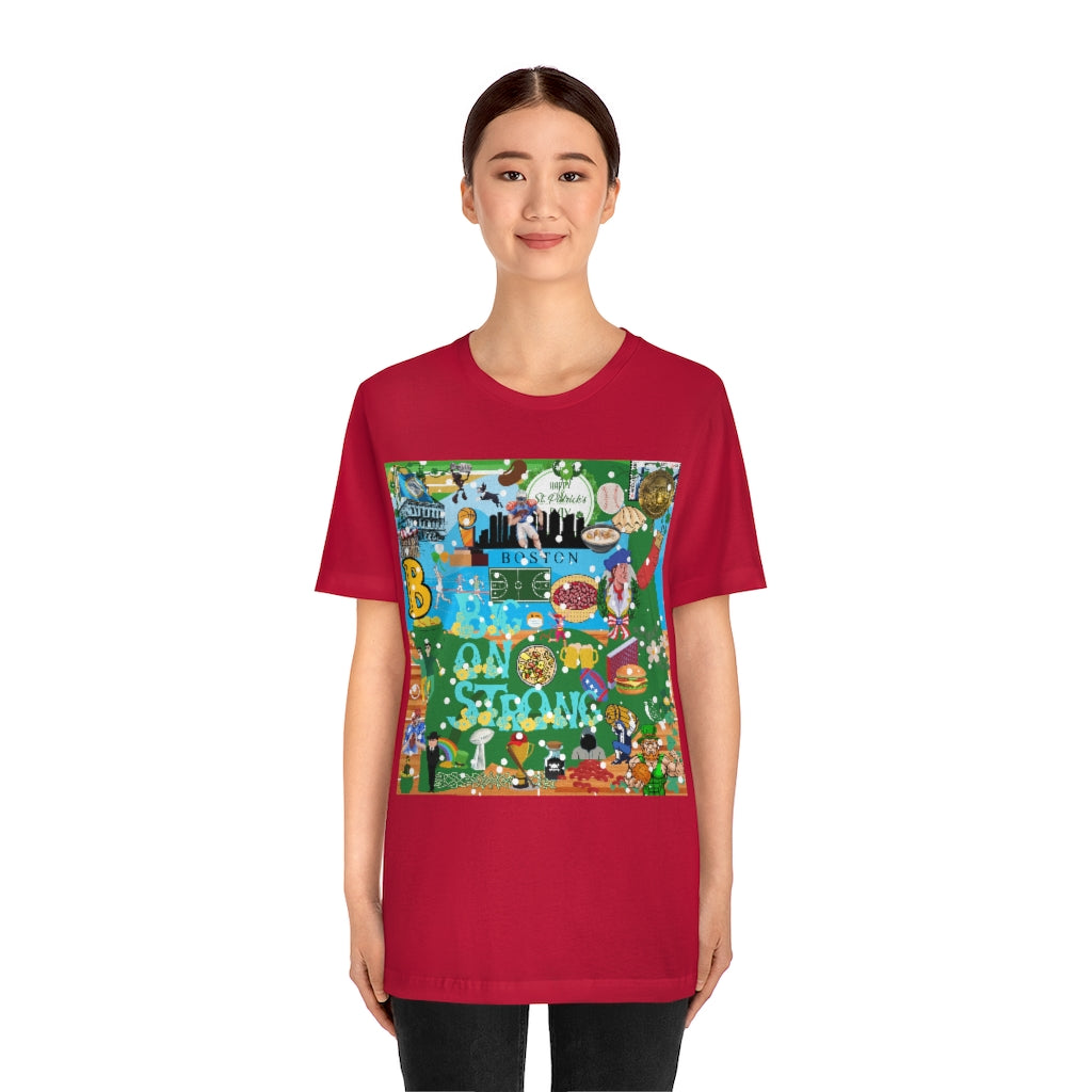 ND City Series BOS Unisex Jersey Short Sleeve Tee