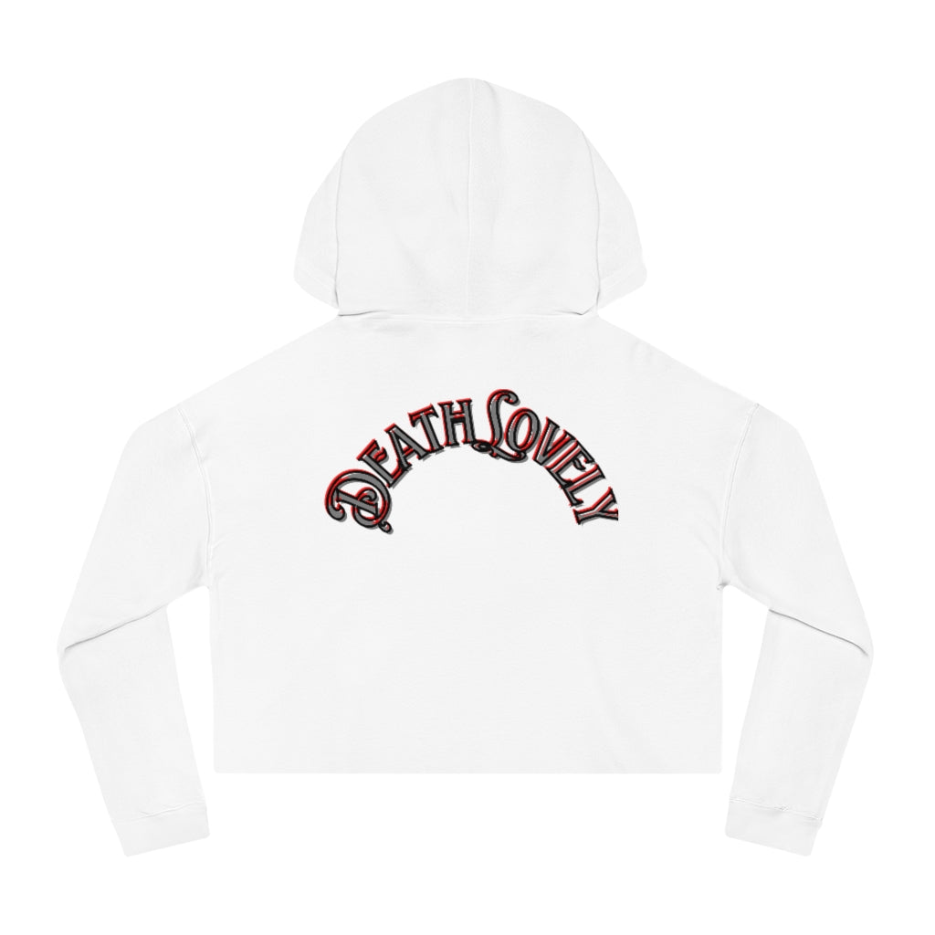 Death Lovely Women’s Cropped Hooded Sweatshirt