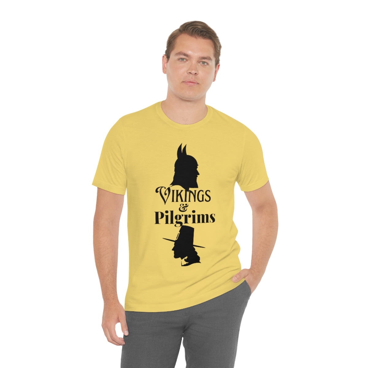 Vikings & Pilgrims Unisex Jersey Short Sleeve Tee