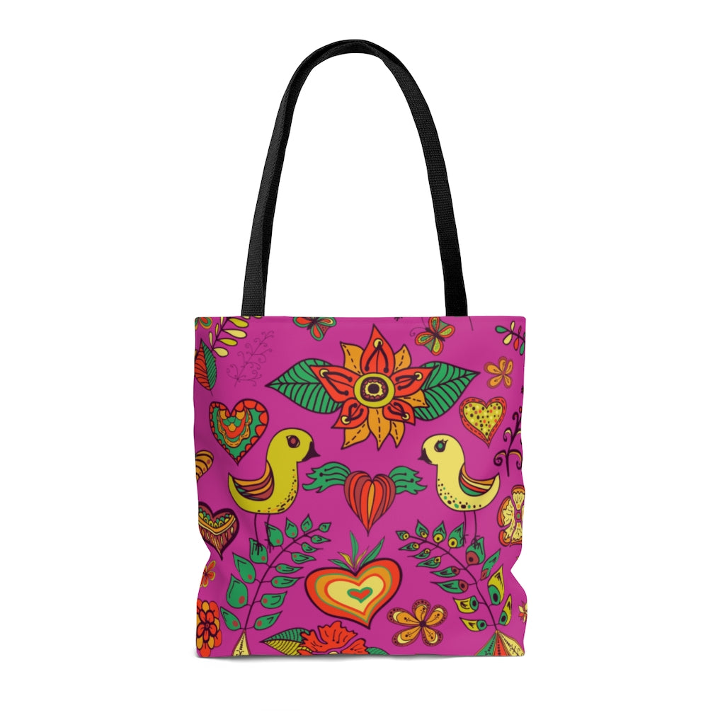 ND Floral Tote Bag