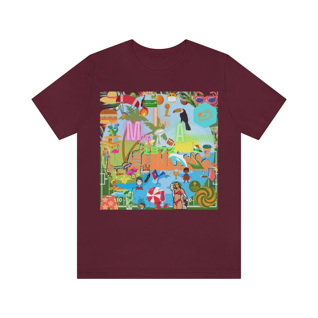 ND City Series MIA Unisex Jersey Short Sleeve Tee