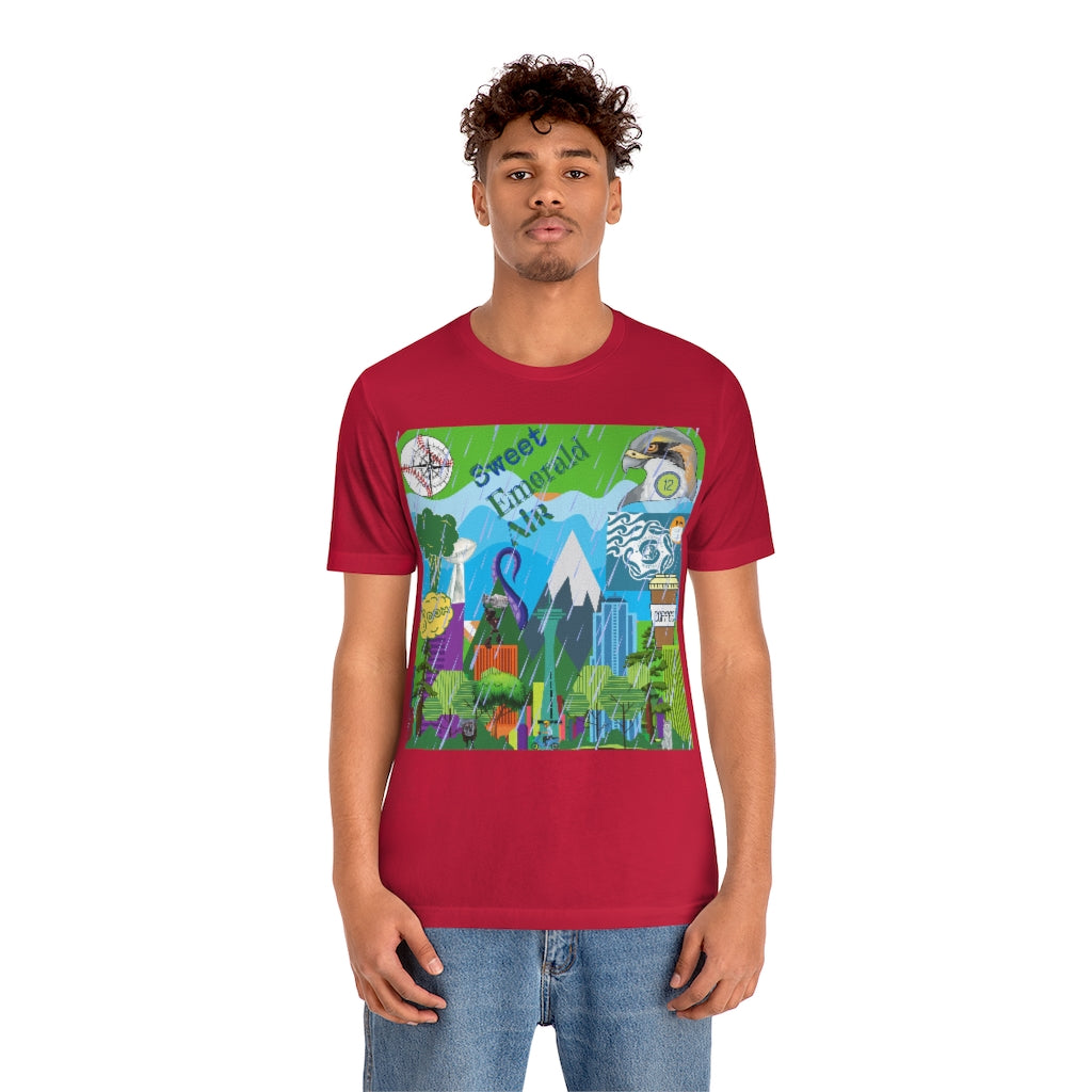 ND City Series SEA Unisex Jersey Short Sleeve Tee