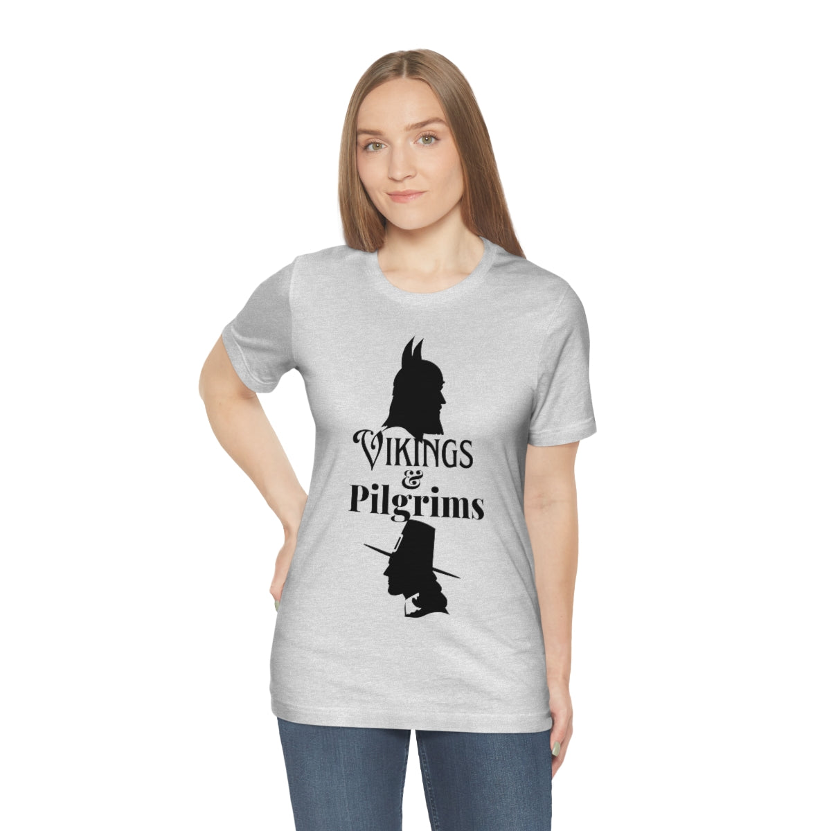 Vikings & Pilgrims Unisex Jersey Short Sleeve Tee