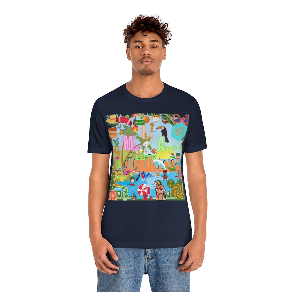 ND City Series MIA Unisex Jersey Short Sleeve Tee