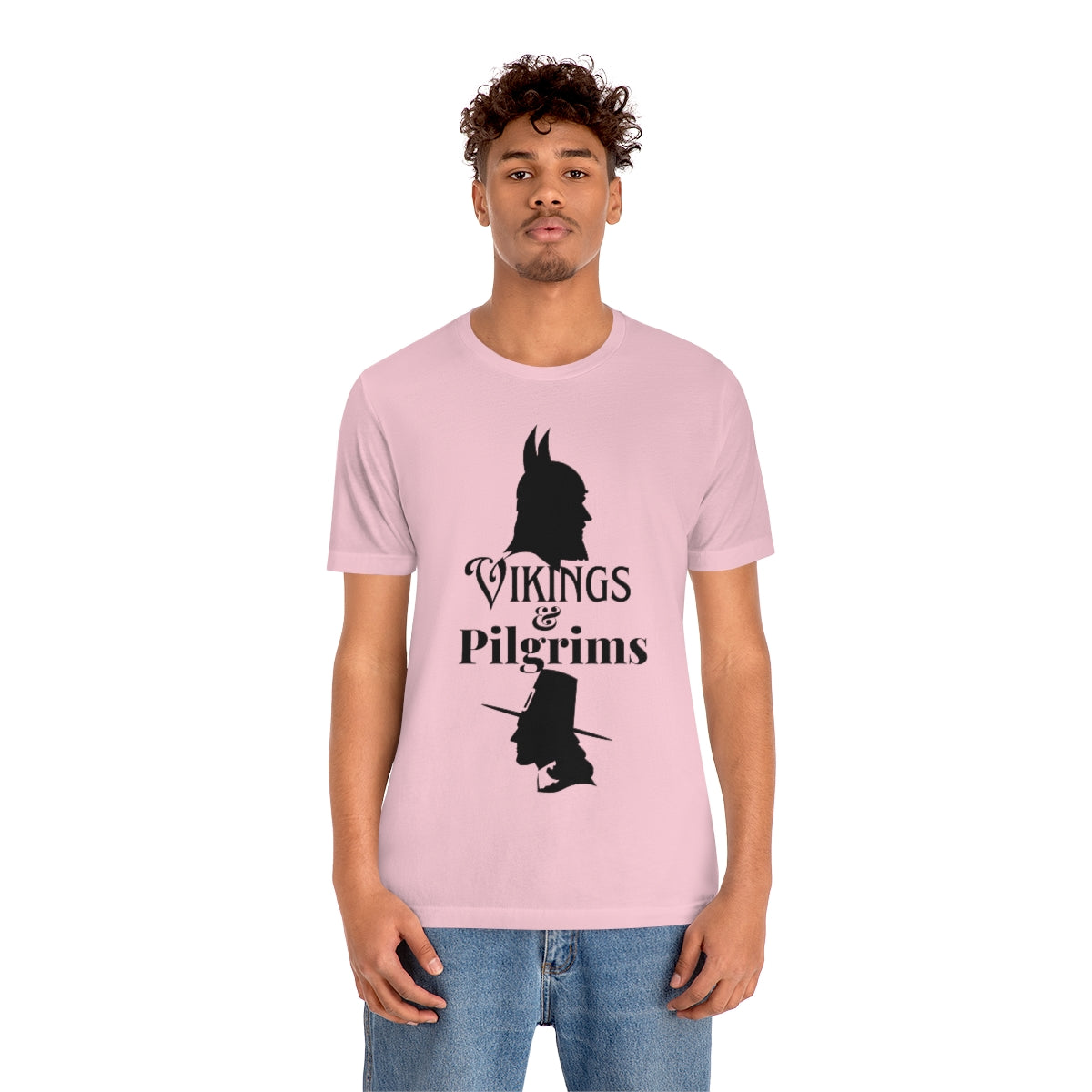 Vikings & Pilgrims Unisex Jersey Short Sleeve Tee
