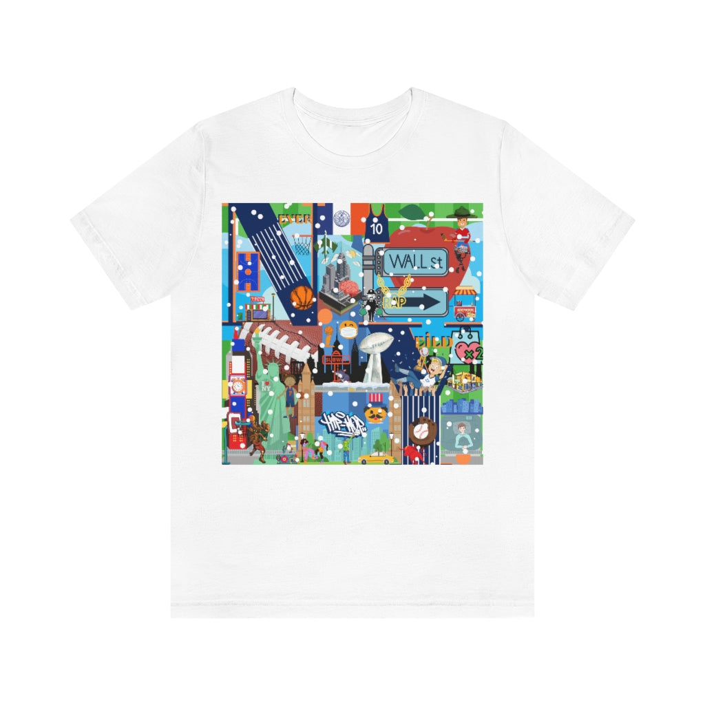 ND City Series N.Y. Unisex Jersey Short Sleeve Tee
