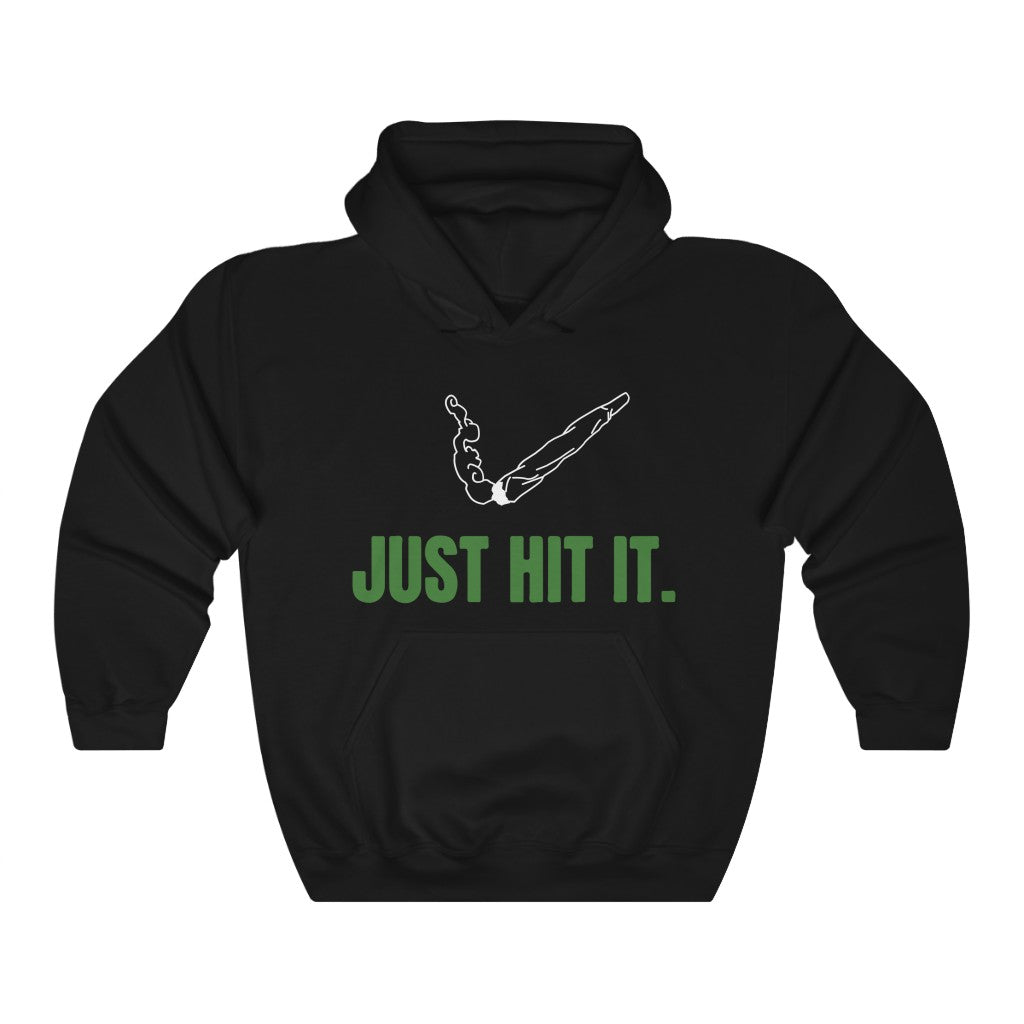 Just Hit It Unisex Heavy Blend™ Hooded Sweatshirt