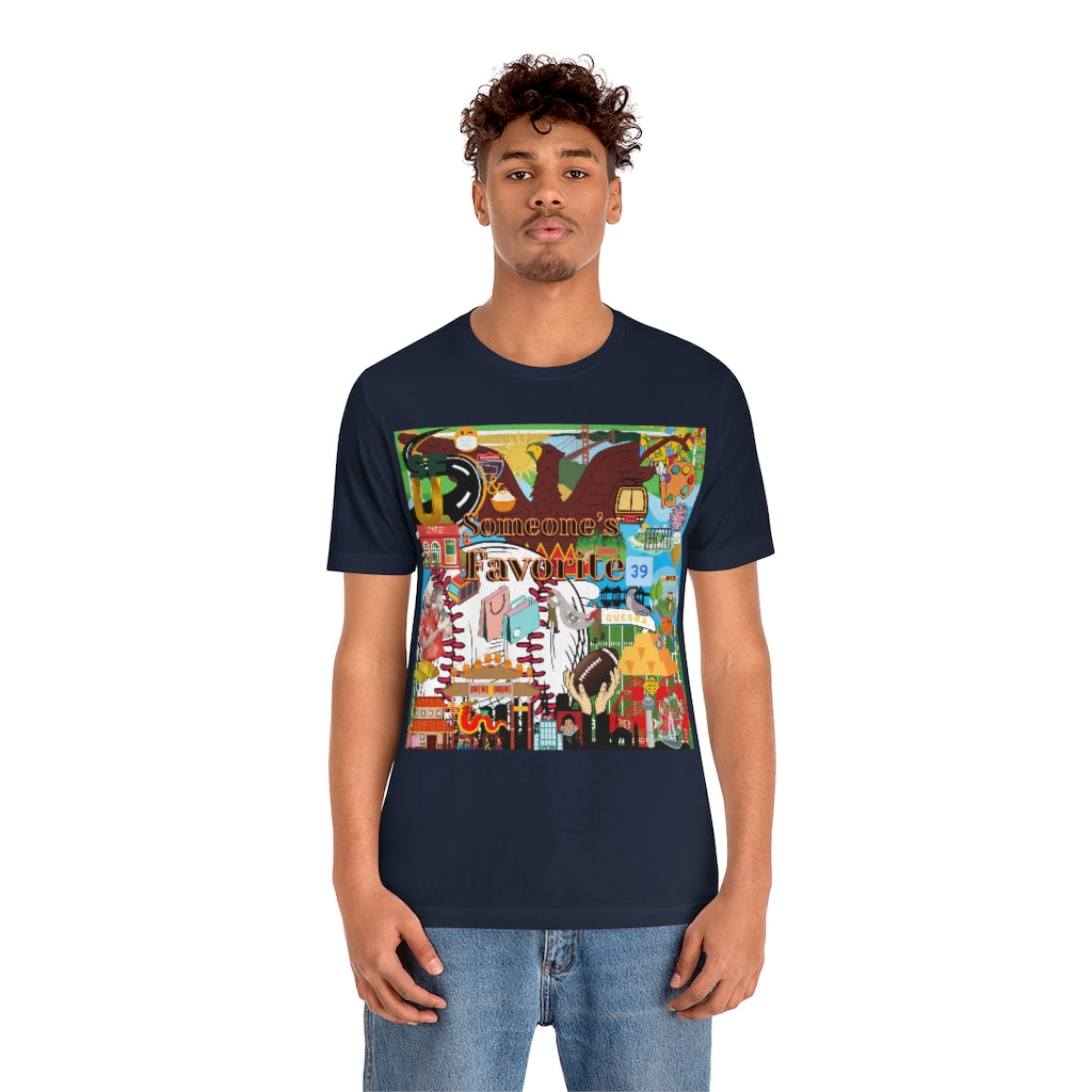 ND City Series S.F. Unisex Jersey Short Sleeve Tee