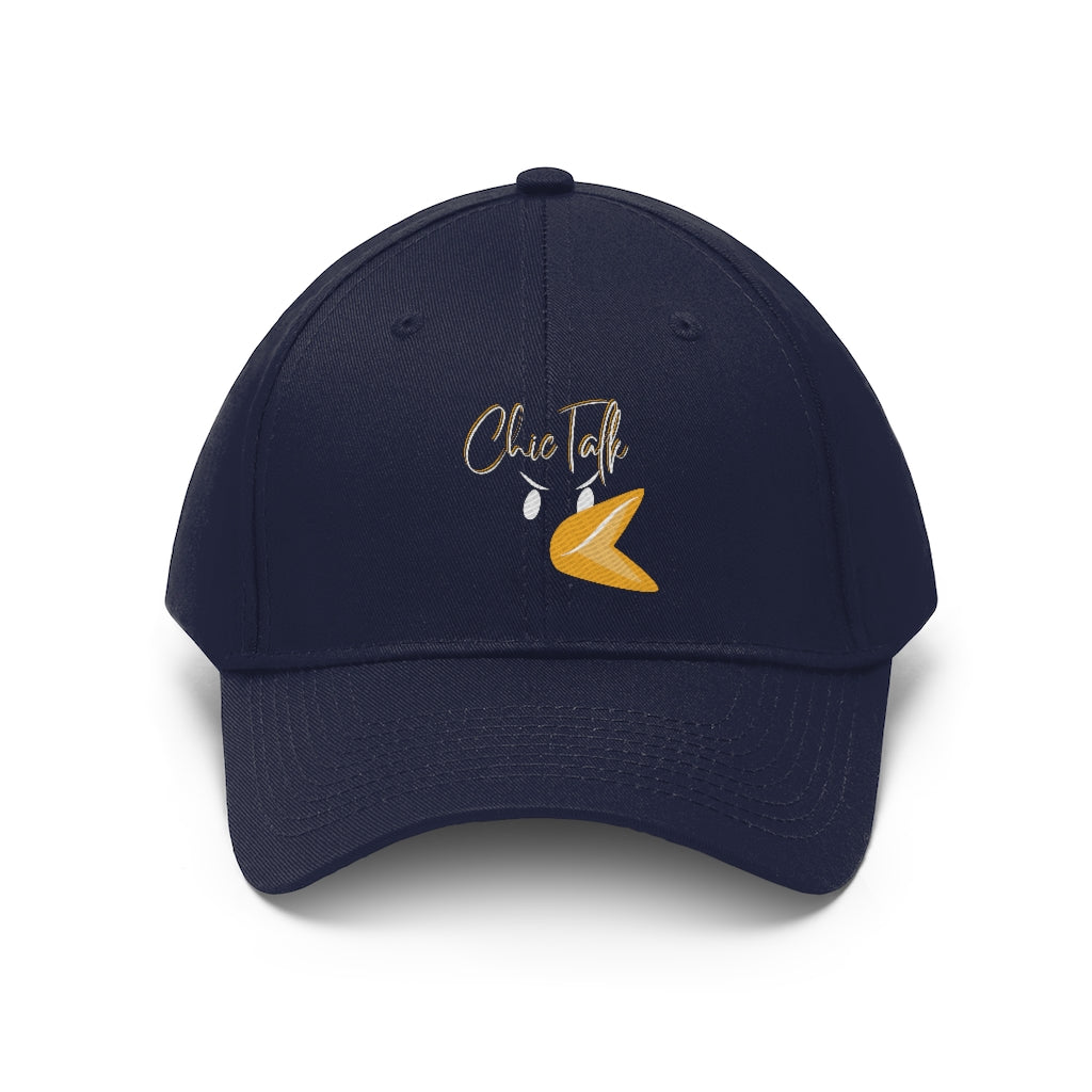 Chic Talk Unisex Twill Hat