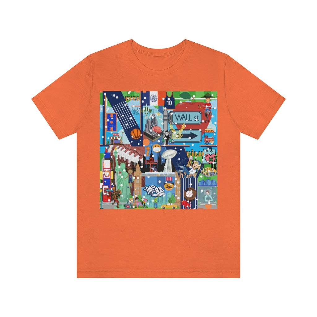 ND City Series N.Y. Unisex Jersey Short Sleeve Tee