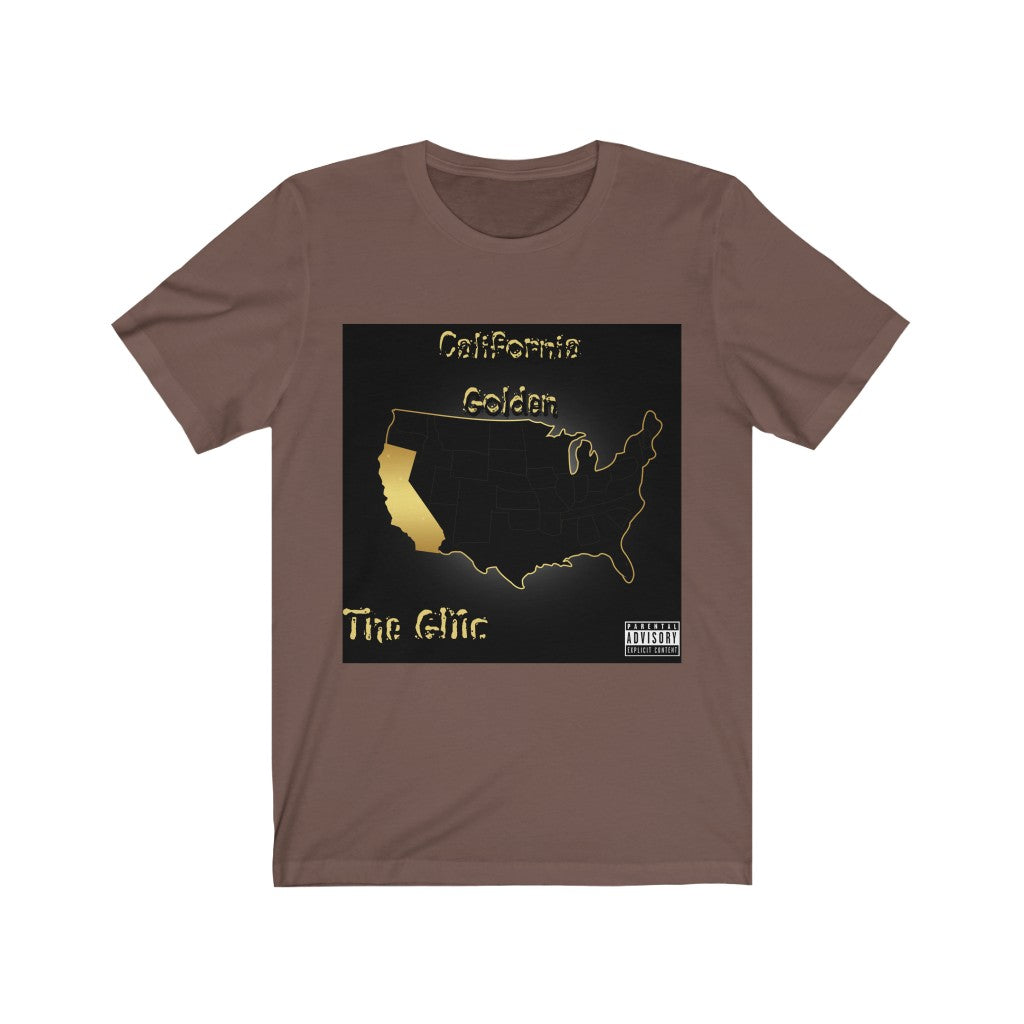 California Golden Unisex Jersey Short Sleeve Tee