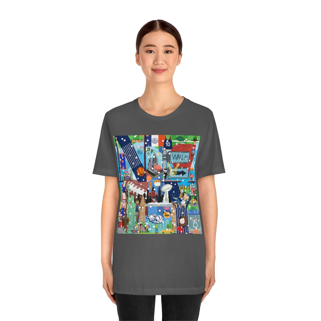 ND City Series N.Y. Unisex Jersey Short Sleeve Tee