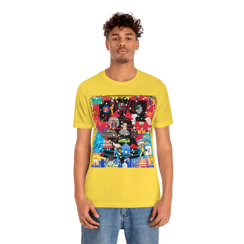 ND City Series PHILA Unisex Jersey Short Sleeve Tee