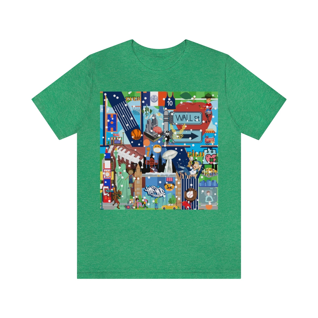 ND City Series N.Y. Unisex Jersey Short Sleeve Tee