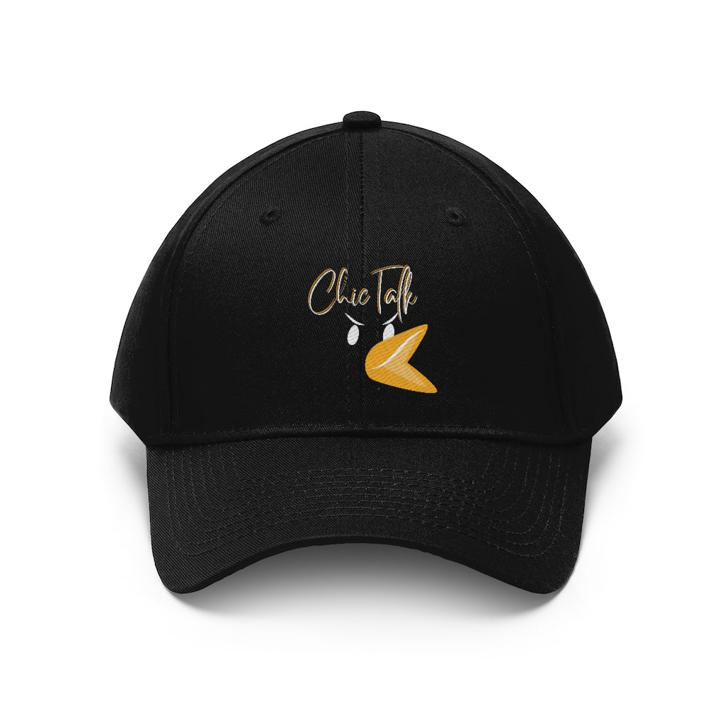 Chic Talk Unisex Twill Hat