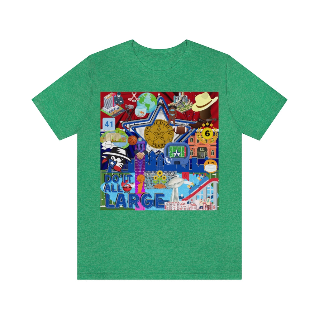 ND City Series DAL Unisex Jersey Short Sleeve Tee
